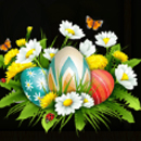 Retro Easter Paytable Symbol 6