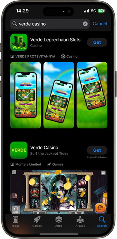 Verde Casino Downloadable App
