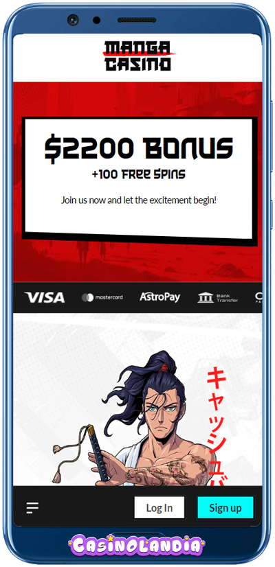 Manga Casino Mobile App
