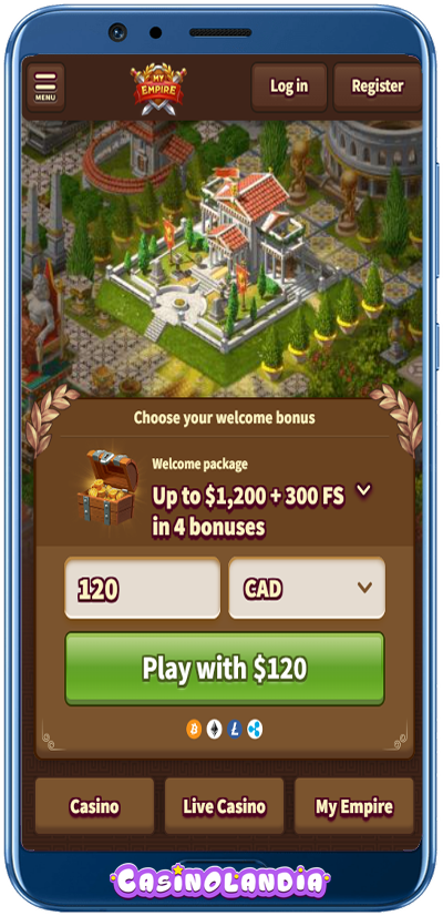 MyEmpire Casino Mobile App 