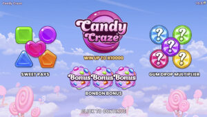 Candy Craze Homescreen