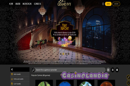 Grand Ivy Casino Desktop Video Review