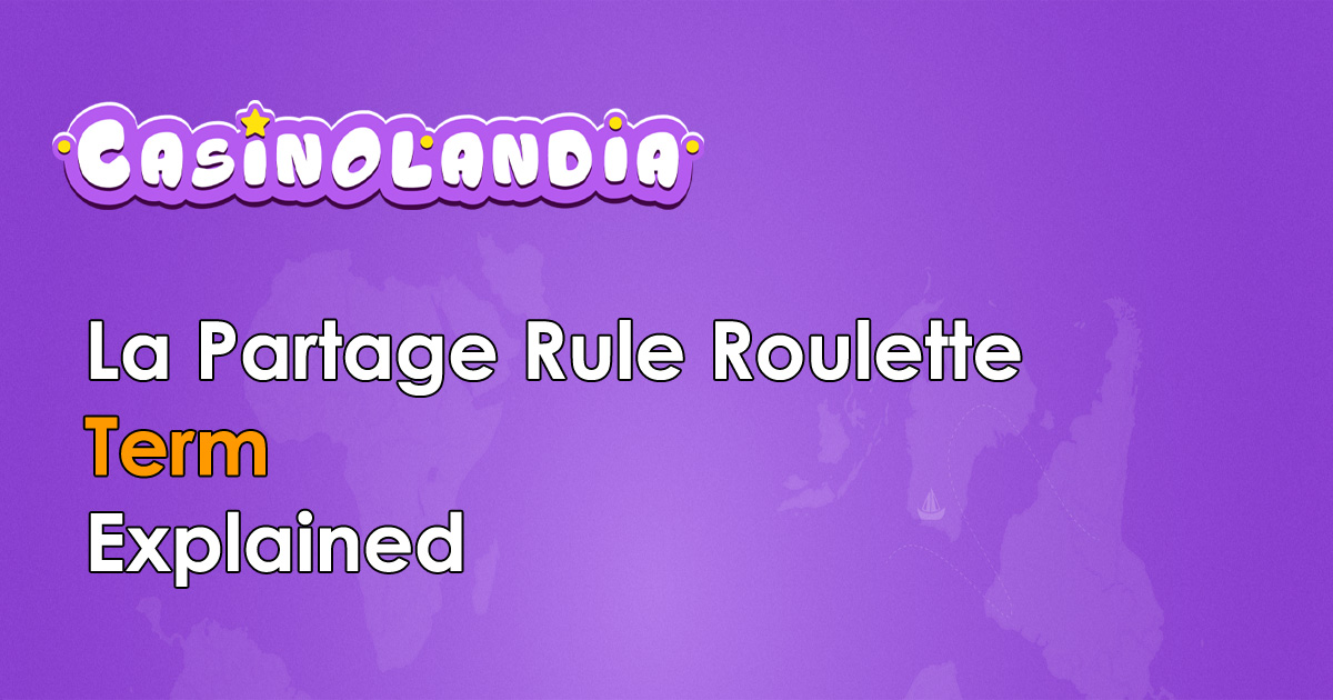 La Partage Rule in Roulette