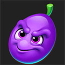 Angry Fruits Plum