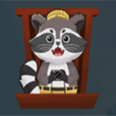 Animal Housing Racoon