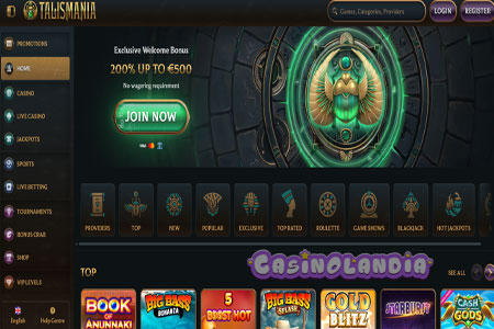 Talismania Casino Desktop Video Review