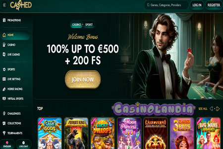 Cashed Casino Desktop Video Review