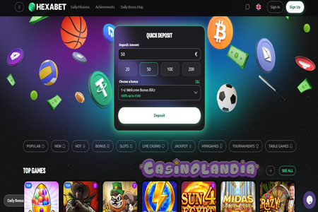 Hexabet Casino Desktop Video Review