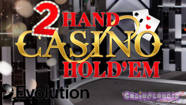 2 Hand Casino Hold'em Poker by Evolution