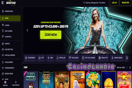Sportuna Casino Desktop Video Review