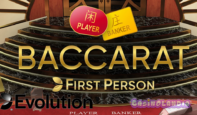 First Person Baccarat by Evolution