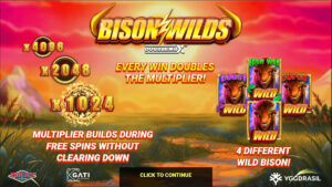 Bison Wilds DoubleMax Homescreen