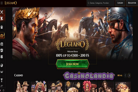 Legiano Casino Desktop Video Review