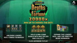 Depths of Fortune Homescreen