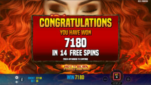 Hot to Burn – 7 Deadly Free Spins Total