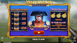 Napoleon Deluxe Homescreen