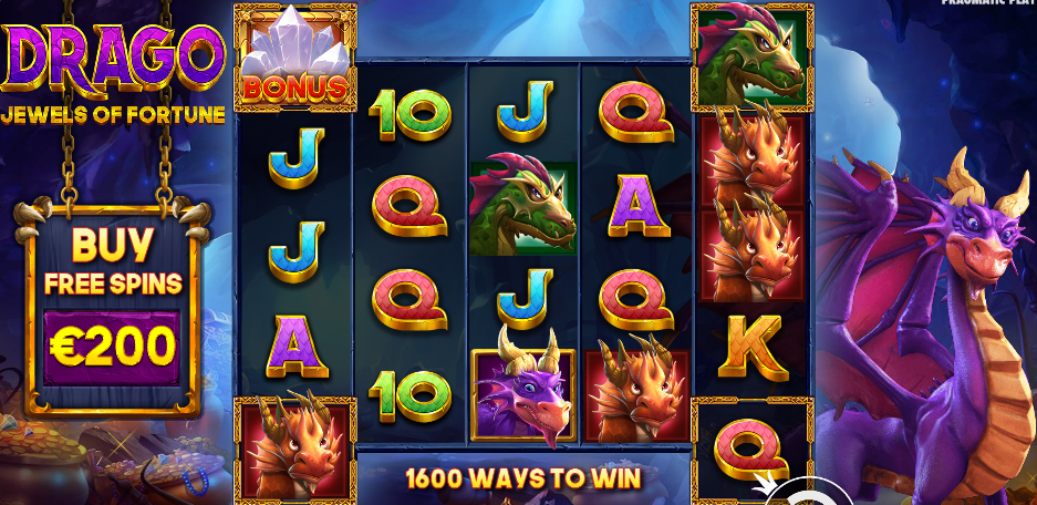 Drago Jewels of Fortune Slot By Pragmatic Play