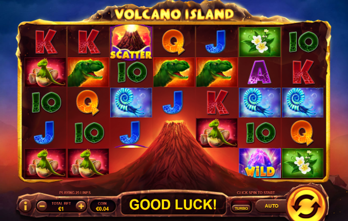 Volcano Island Slot By Skywind Group