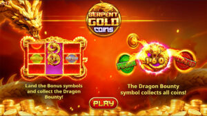 Serpent Gold Coins Homescreen