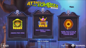 Attack of the Zombees WildEnergy Homescreen