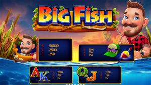 Big Fish Paytable