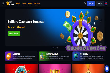 Betflare Casino Desktop Video Review