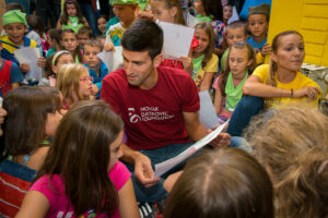 Novak Djokovic and his Charitable Foundation