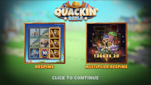 Quackin’ Reels Homescreen