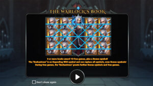 The Warlock's Book Homescreen