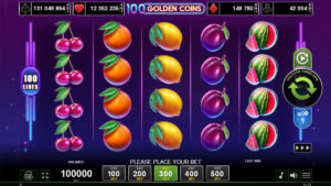 100 Golden Coins Base Play