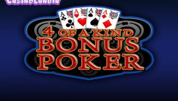 4 of a kind Bonus Poker by Amusnet