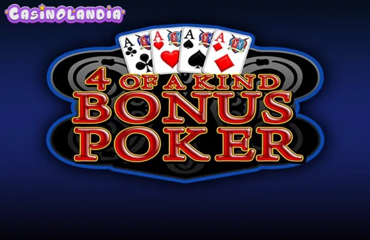 4 of a kind Bonus Poker by Amusnet