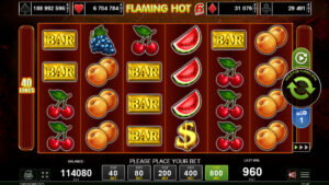 Flaming Hot 6 Reels Base Play