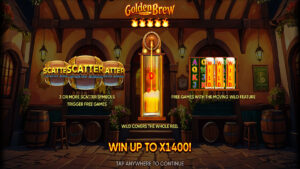 Golden Brew Homescreen