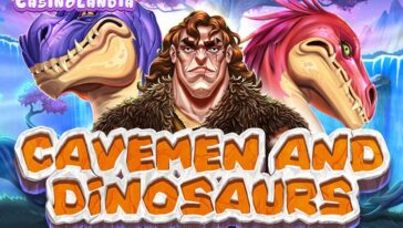 Cavemen and Dinosaurs by Amusnet