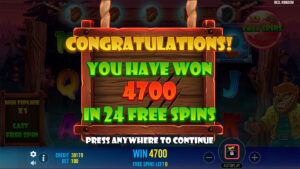 Fangtastic Freespins Total