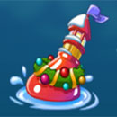 Boat Bonanza Christmas Floatie