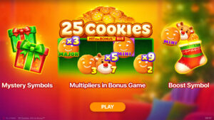 25 Cookies Hit the Bonus Homescreen