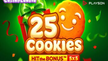 25 Cookies Hit the Bonus by Playson