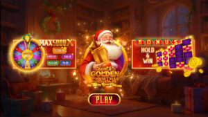 Santa’s Golden Christmas Homescreen