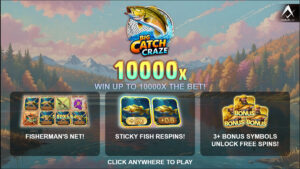 Big Catch Craze Homescreen