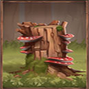 Big Stack Lumberjack Stump