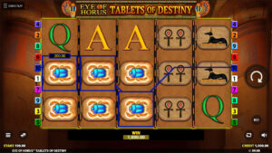 Eye of Horus Tablets of Destiny Win