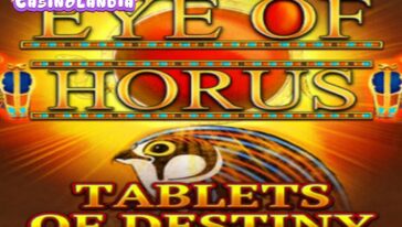 Eye of Horus Tablets of Destiny by Blueprint Gaming