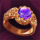 Midnight Gold Ring