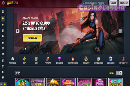 Allyspin Casino Desktop Video Review