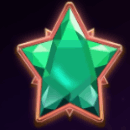 Astro Jewels Green Star Symbol