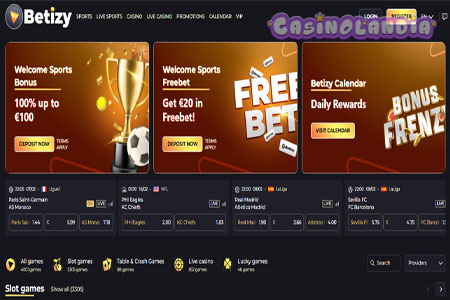 Betizy Casino Desktop Video Review