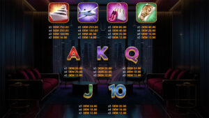 Jackpot VIP Paytable