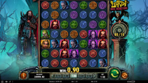 Lordi Reel Monsters Slot Base Gameplay